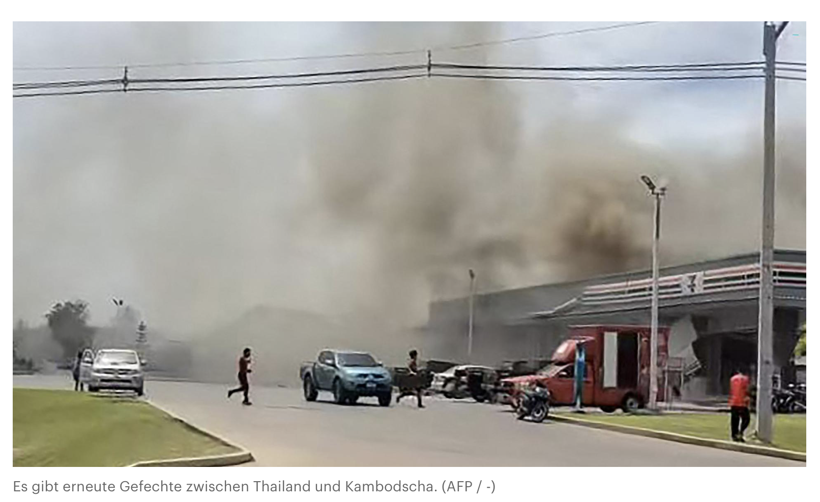 Südostasien - Grenzkonflikt zwischen Thailand und Kambodscha eskaliert - mehrere Tote